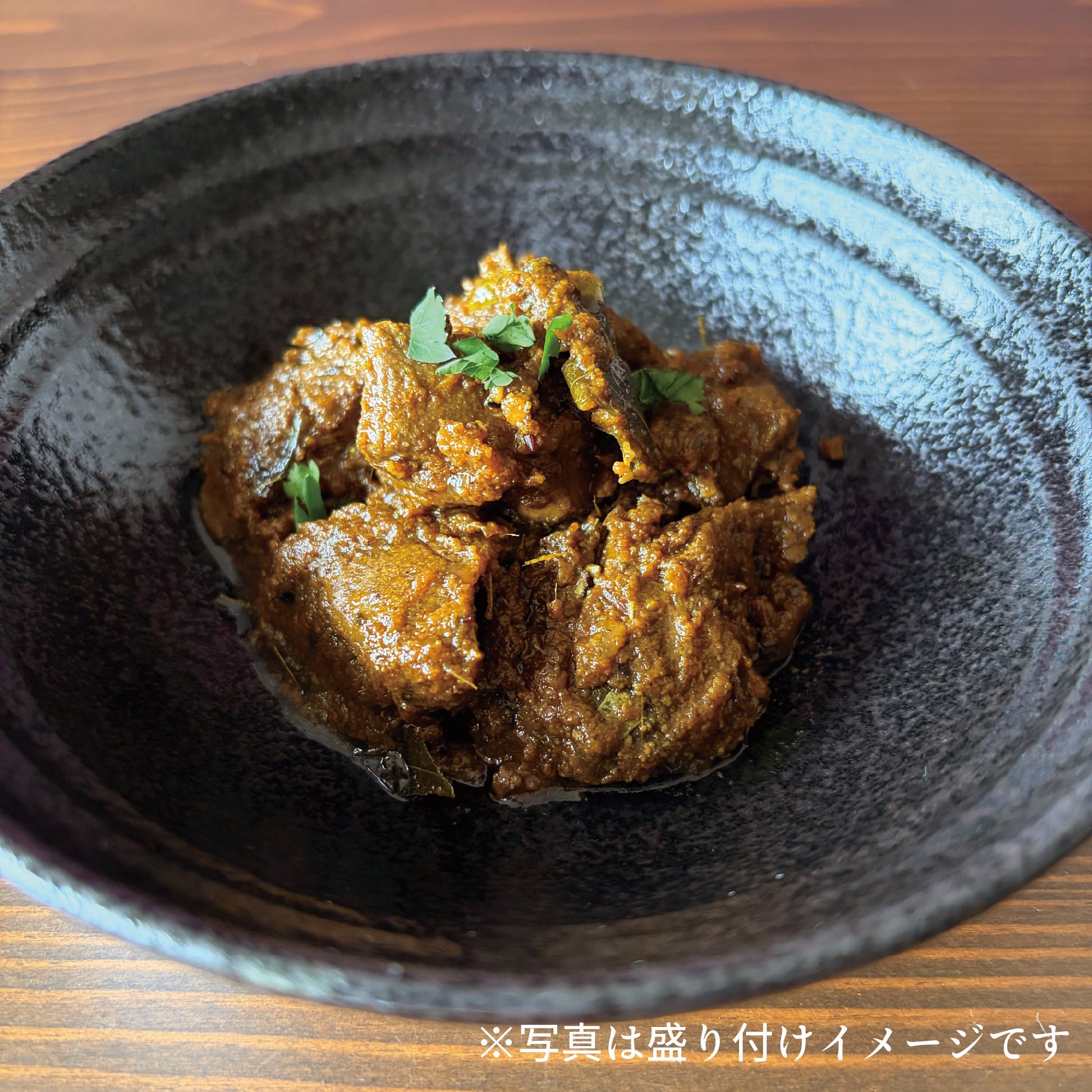 マトンレバーペッパーマサラ。ごはんにもちろん、ビールのお供にもぴったり。