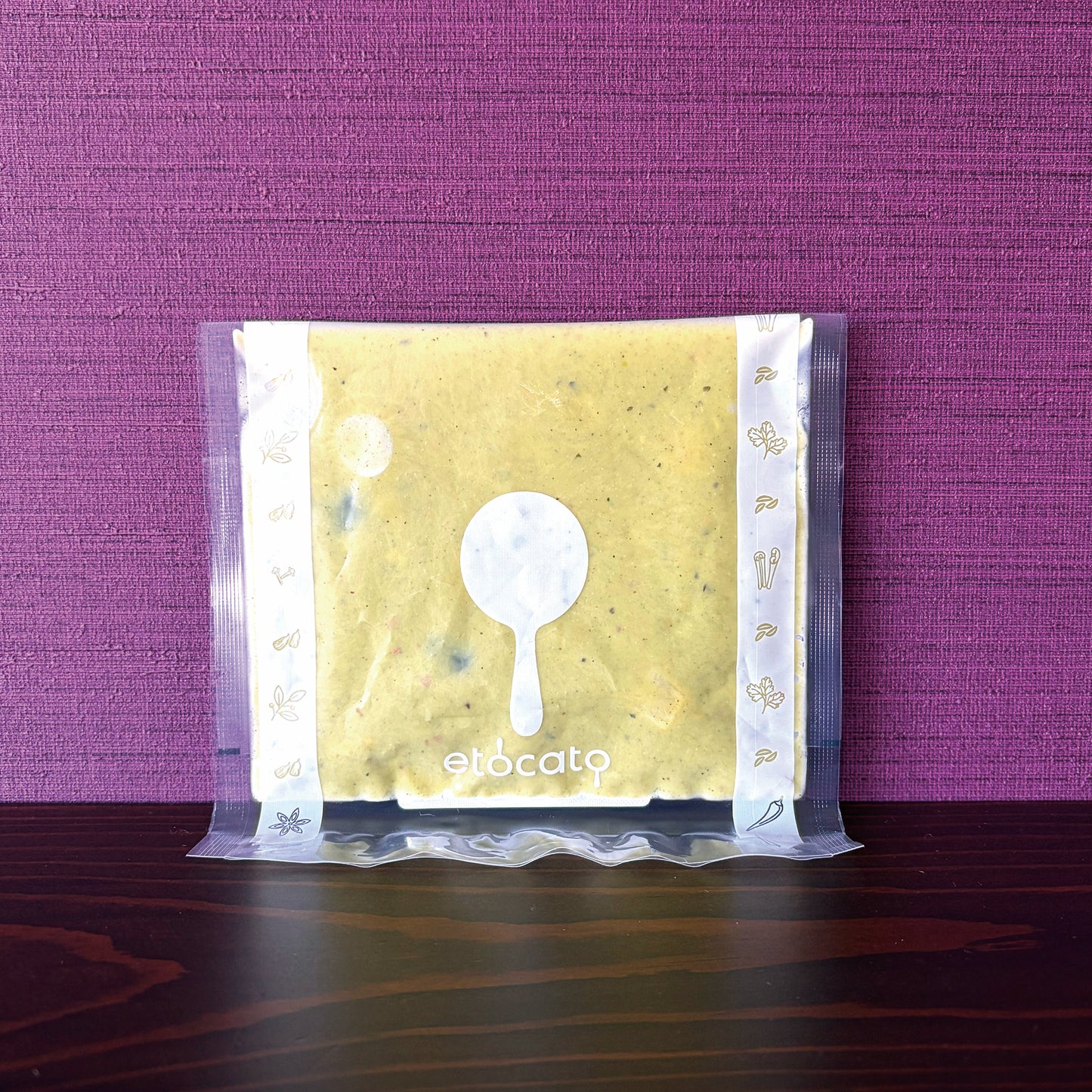 ズッキーニとピスタチオのミントクリーム